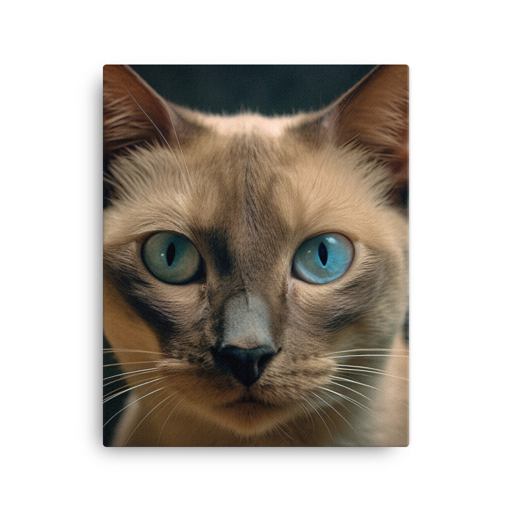 World of Tonkinese Cat Canvas - PosterfyAI.com