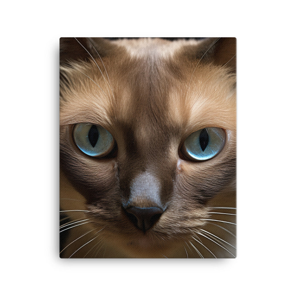 World of Tonkinese Cat Canvas - PosterfyAI.com