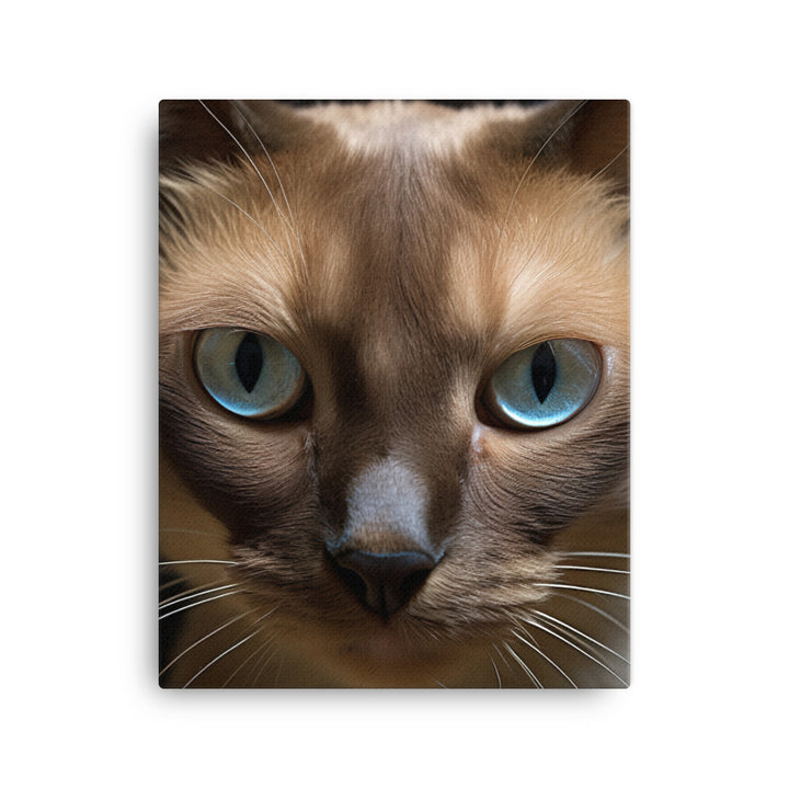 World of Tonkinese Cat Canvas - PosterfyAI.com