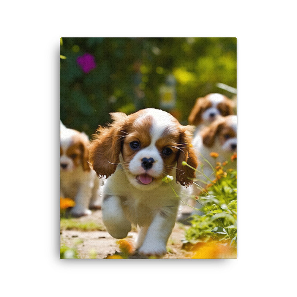 Cavalier King Charles Canvas - PosterfyAI.com
