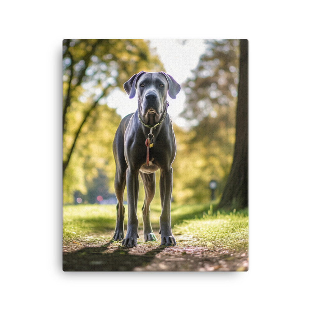 Great Dane Canvas - PosterfyAI.com