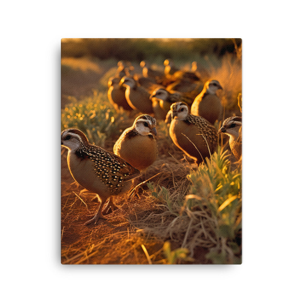 Quail Canvas - PosterfyAI.com