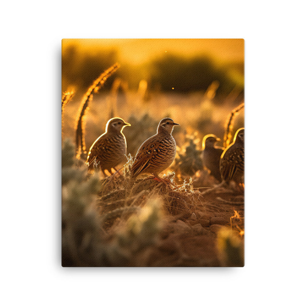 Quail Canvas - PosterfyAI.com