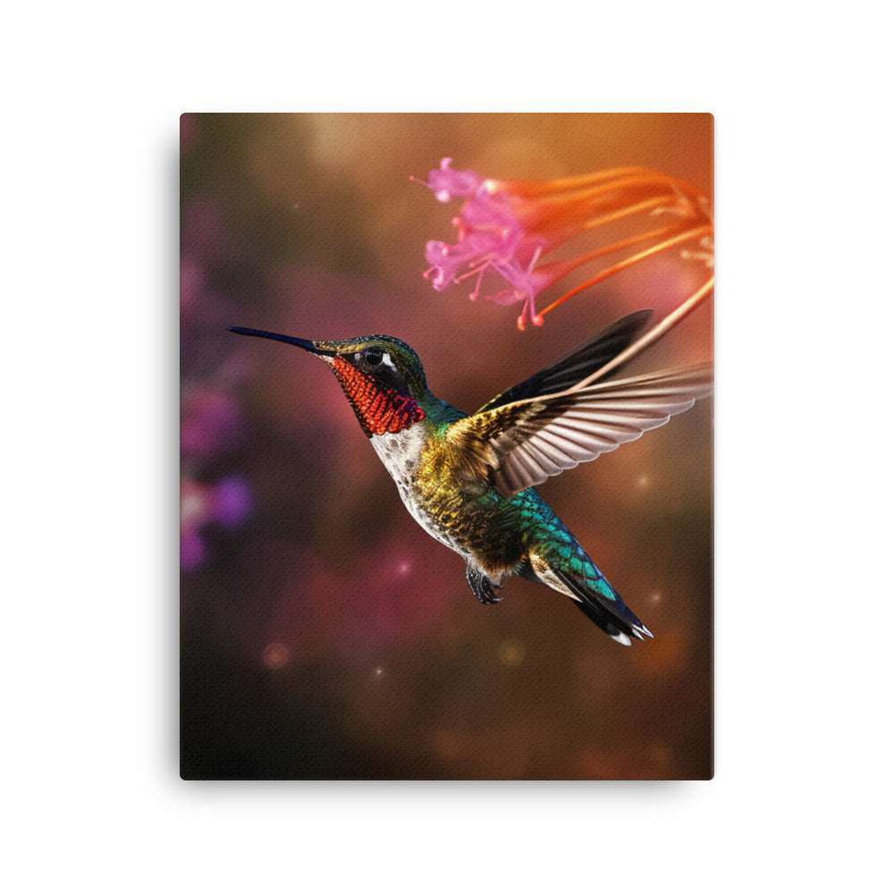 Hummingbird Canvas - PosterfyAI.com