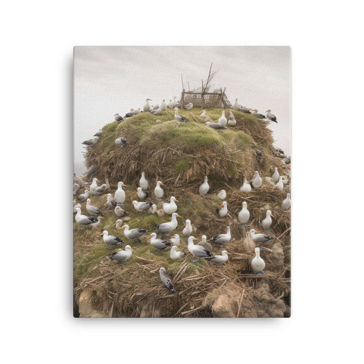 Albatross Canvas - PosterfyAI.com