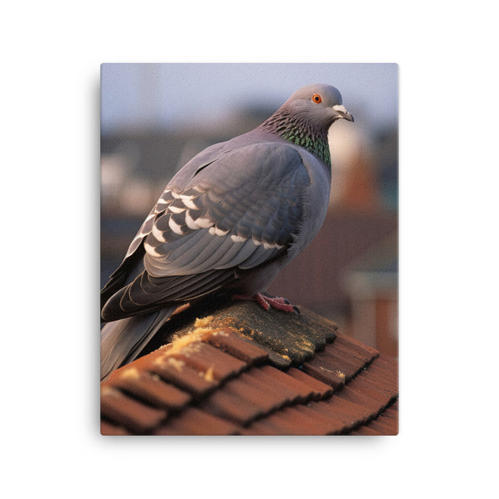 Pigeon Canvas - PosterfyAI.com