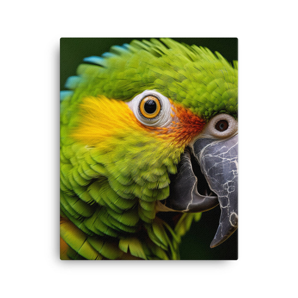 Parrot Canvas - PosterfyAI.com