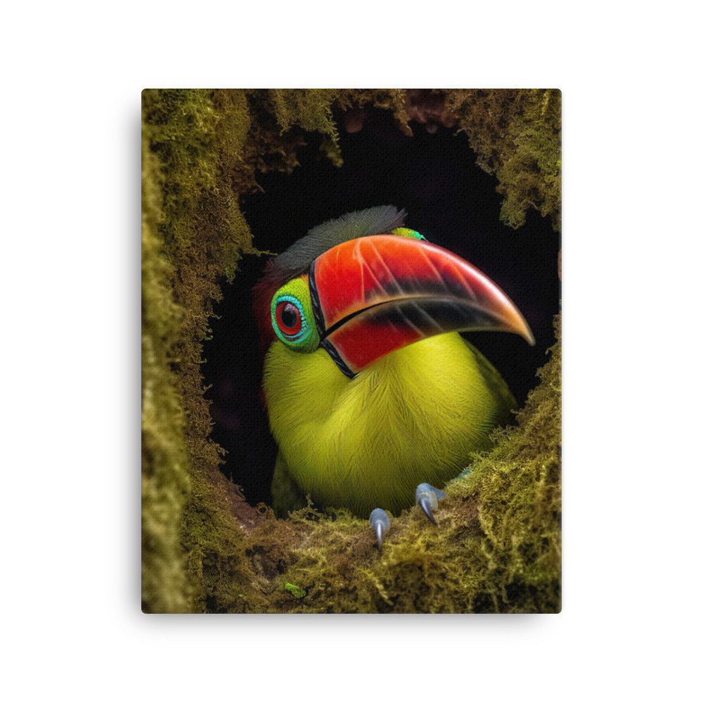 Toucanet Canvas - PosterfyAI.com
