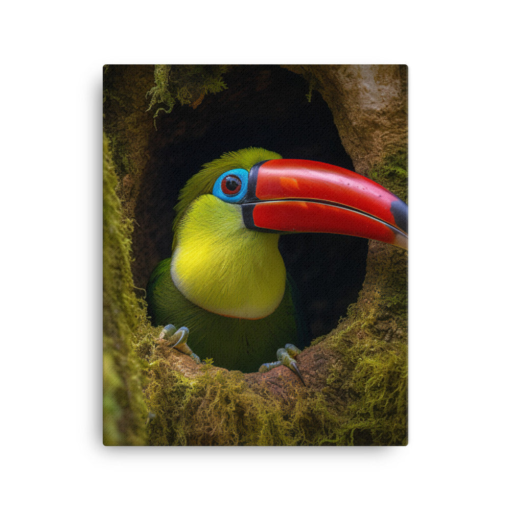 Toucanet Canvas - PosterfyAI.com