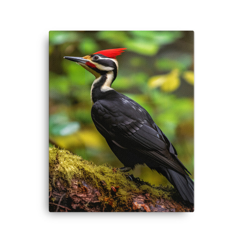 Woodpecker Canvas - PosterfyAI.com