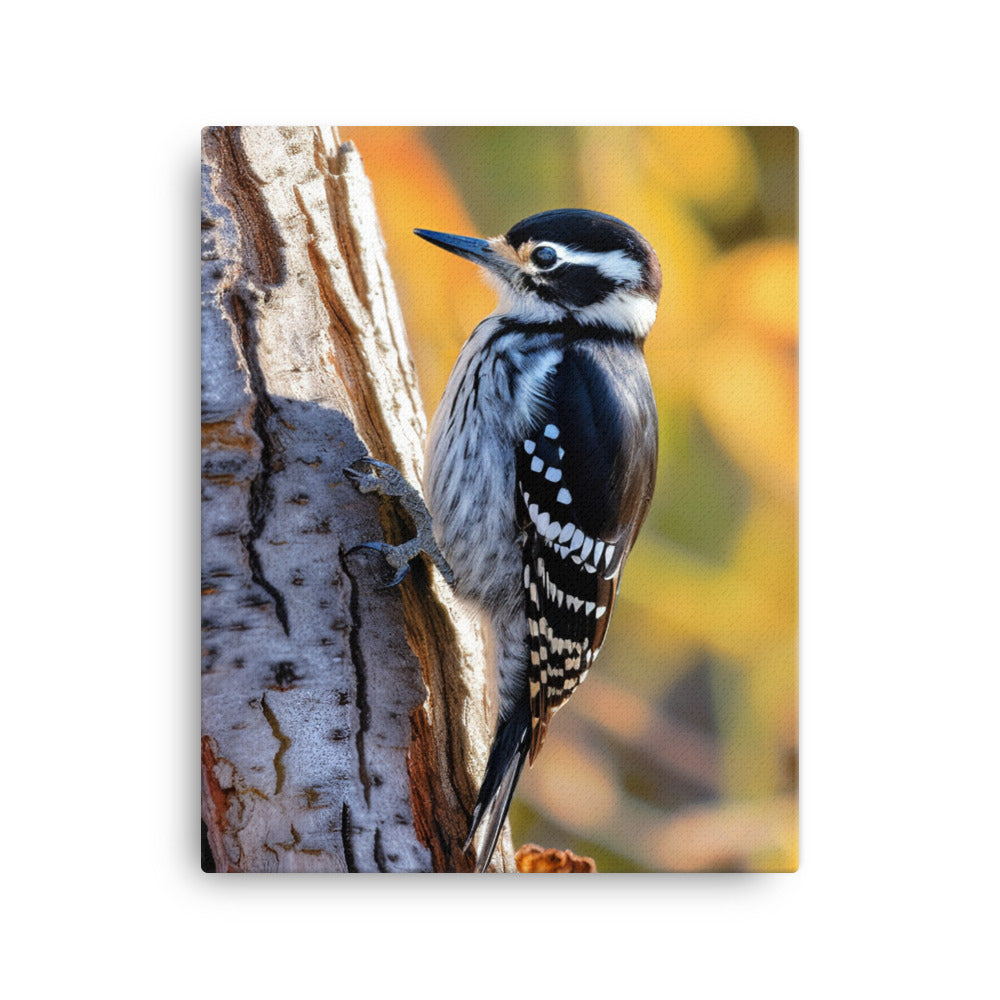 Woodpecker Canvas - PosterfyAI.com