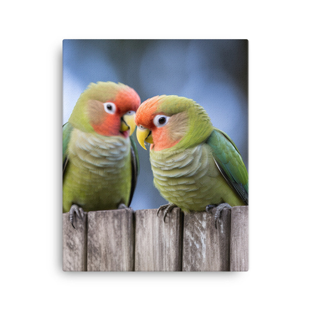 Lovebird Canvas - PosterfyAI.com