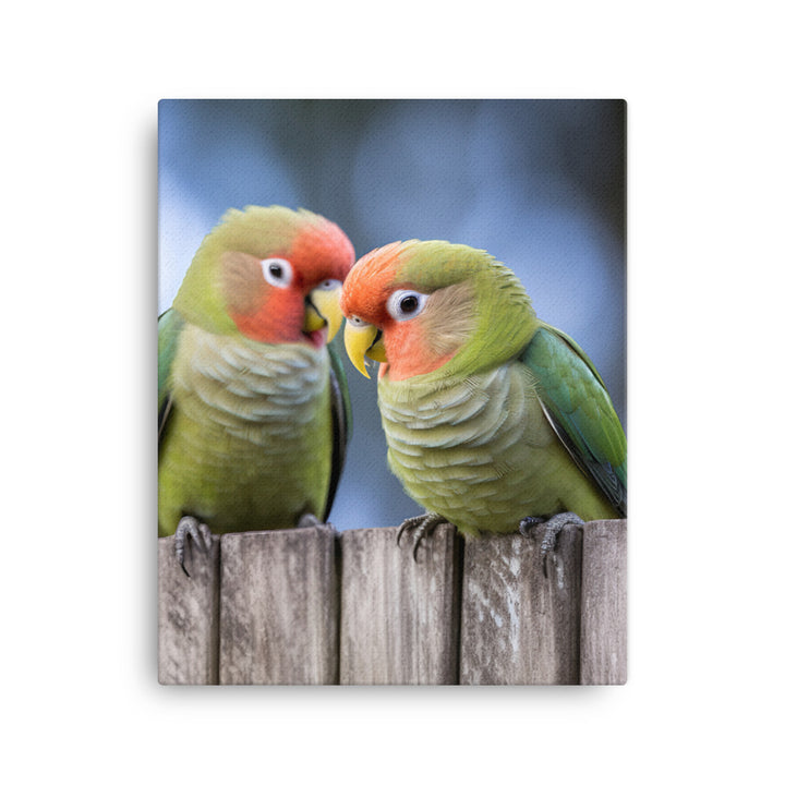Lovebird Canvas - PosterfyAI.com