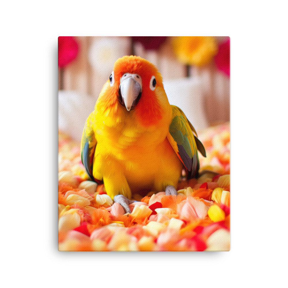 Lovebird Canvas - PosterfyAI.com