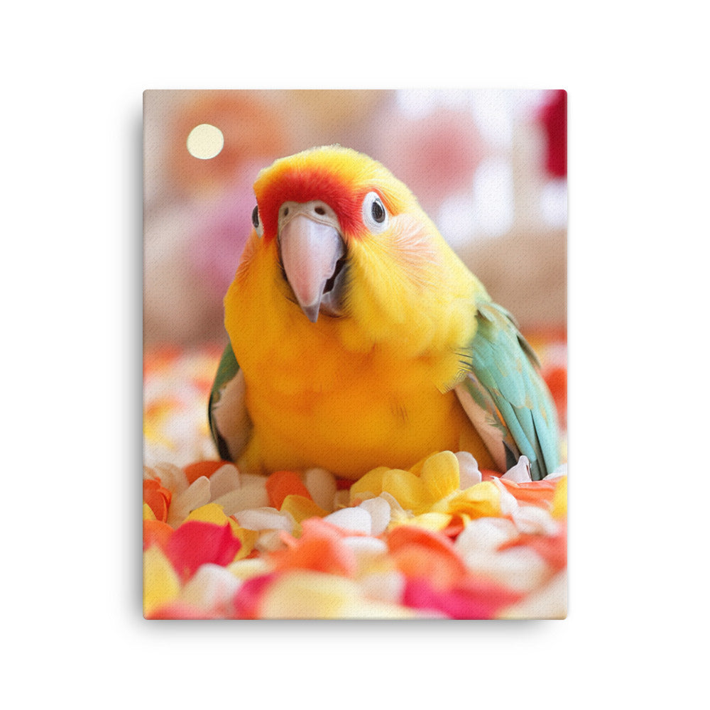 Lovebird Canvas - PosterfyAI.com