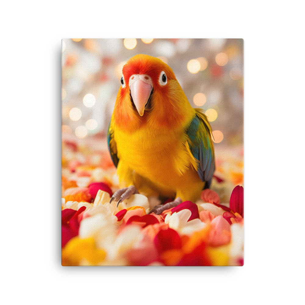 Lovebird Canvas - PosterfyAI.com