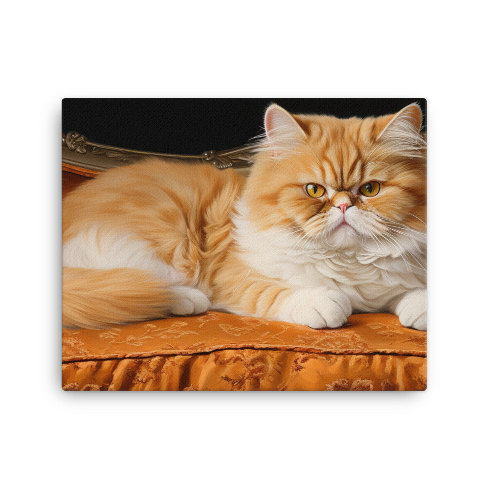 Exotic Shorthair Canvas - PosterfyAI.com