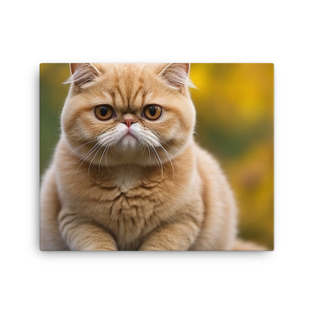 Exotic Shorthair Canvas - PosterfyAI.com