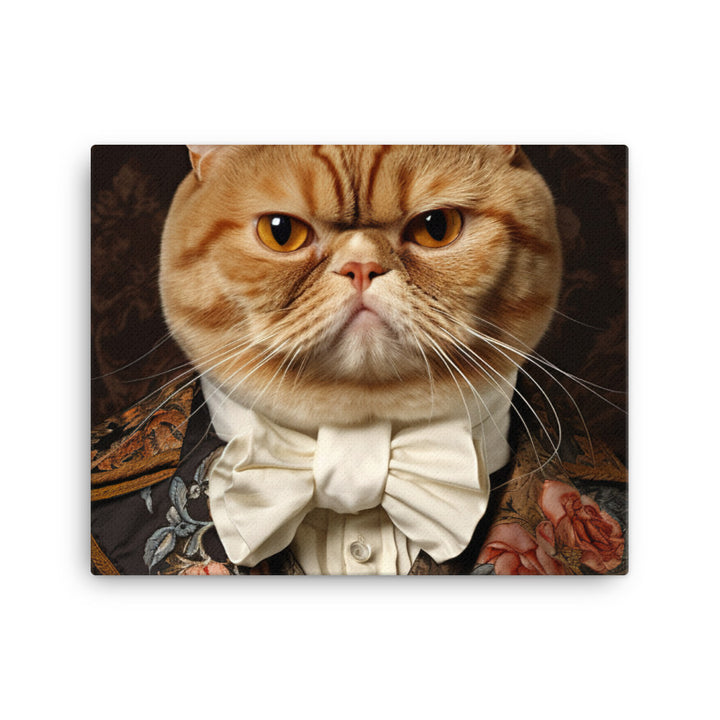 Exotic Shorthair Canvas - PosterfyAI.com