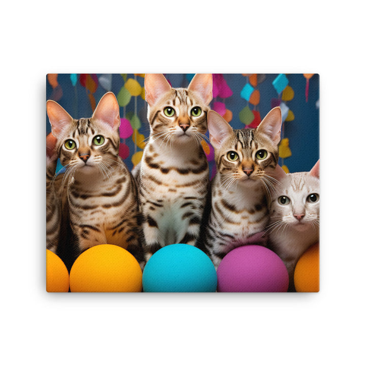 Ocicat Canvas - PosterfyAI.com