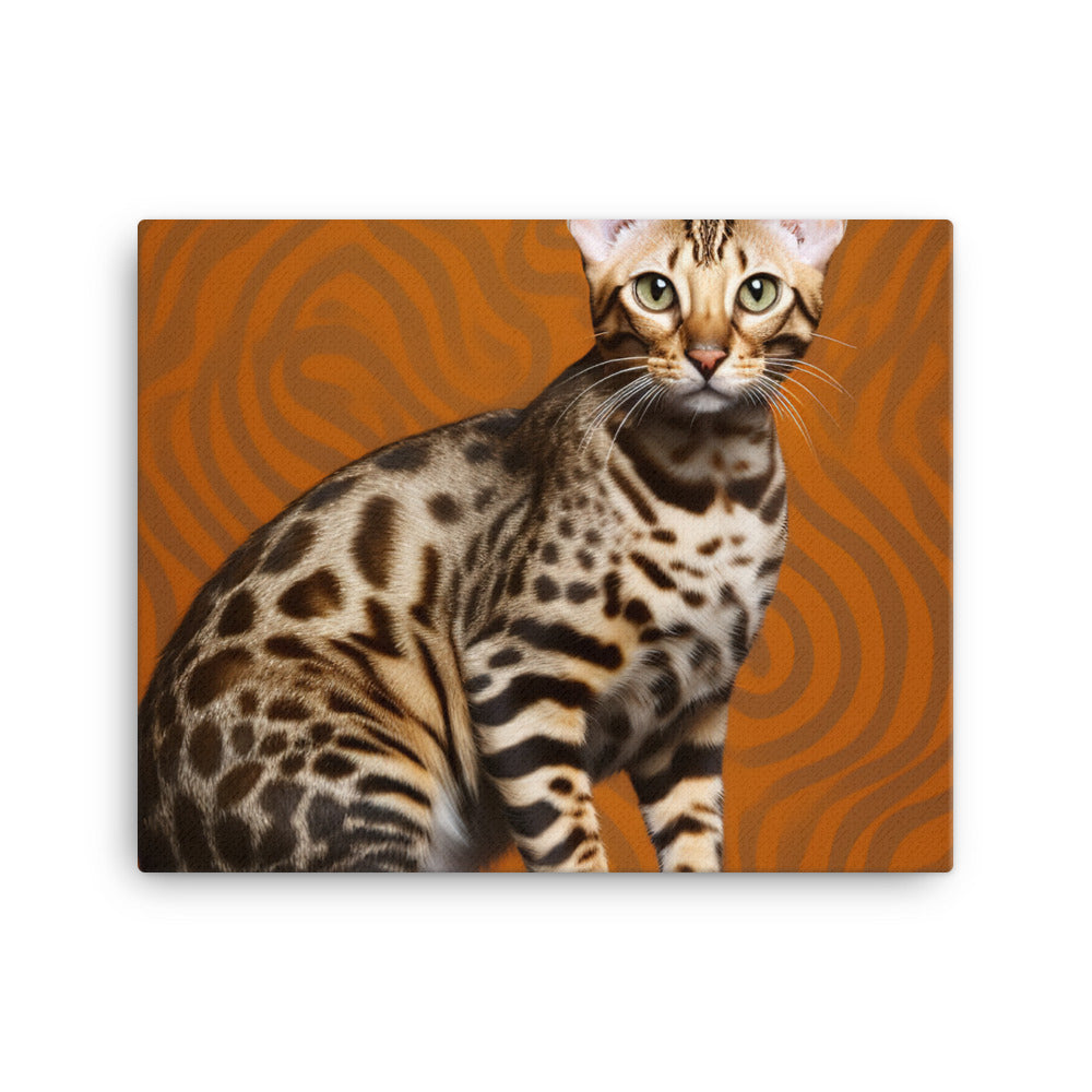 Ocicat Canvas - PosterfyAI.com