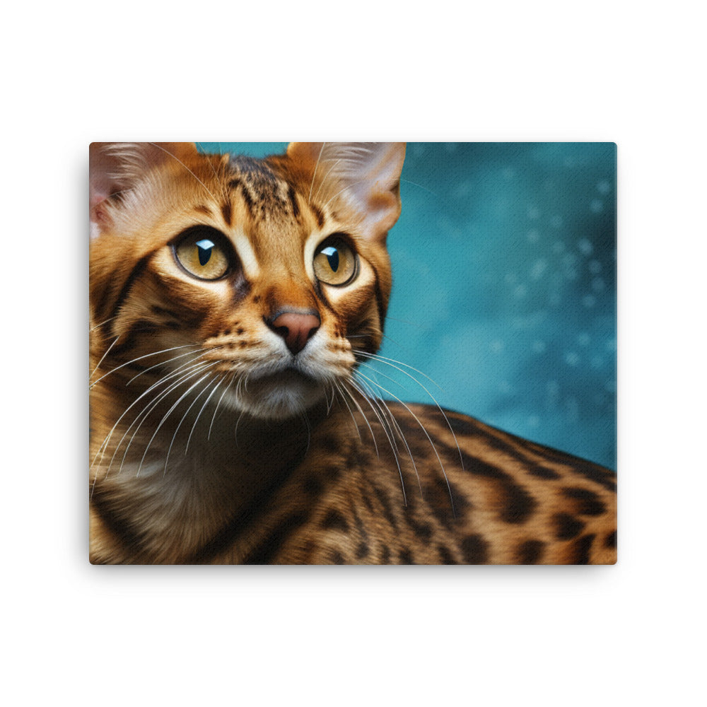 Ocicat Canvas - PosterfyAI.com