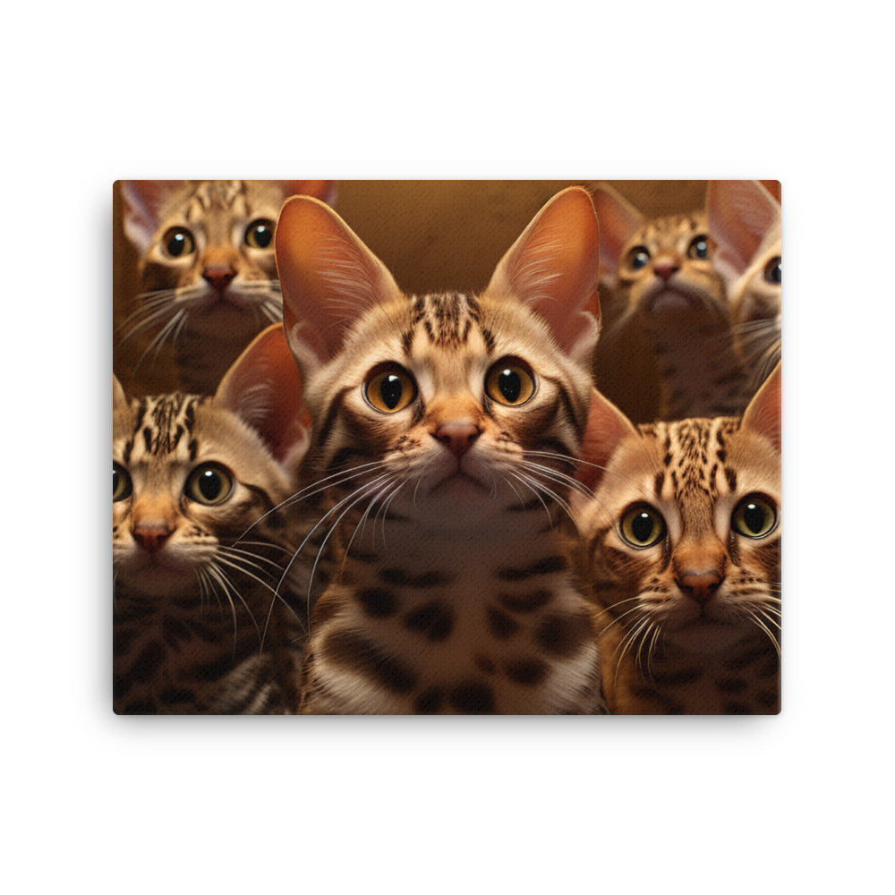 Ocicat Canvas - PosterfyAI.com