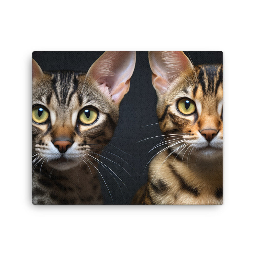 Ocicat Canvas - PosterfyAI.com