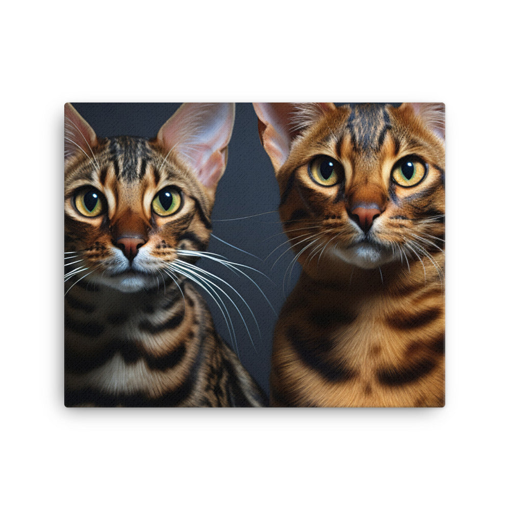 Ocicat Canvas - PosterfyAI.com