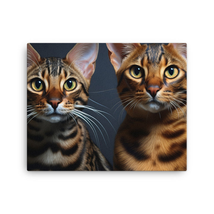 Ocicat Canvas - PosterfyAI.com