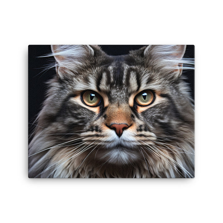 Maine Coon Canvas - PosterfyAI.com