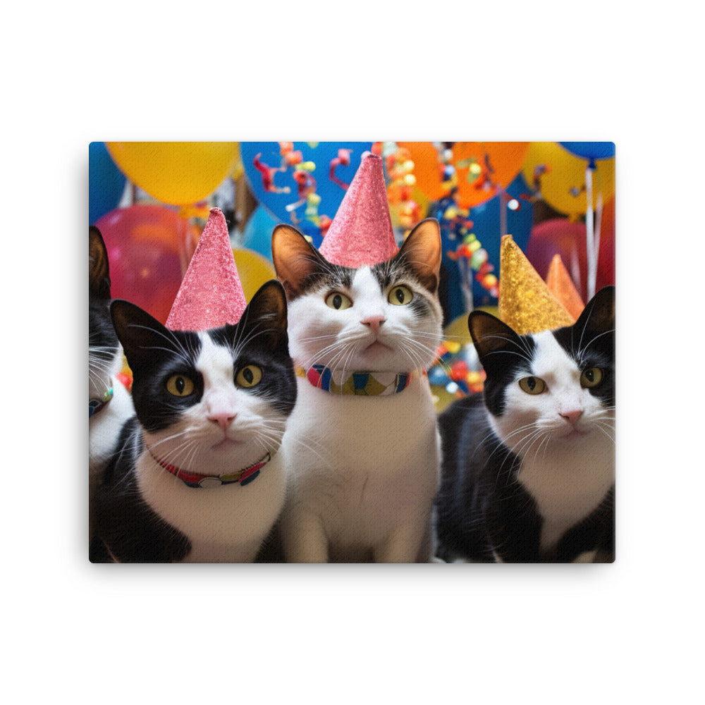 Japanese Bobtail Canvas - PosterfyAI.com