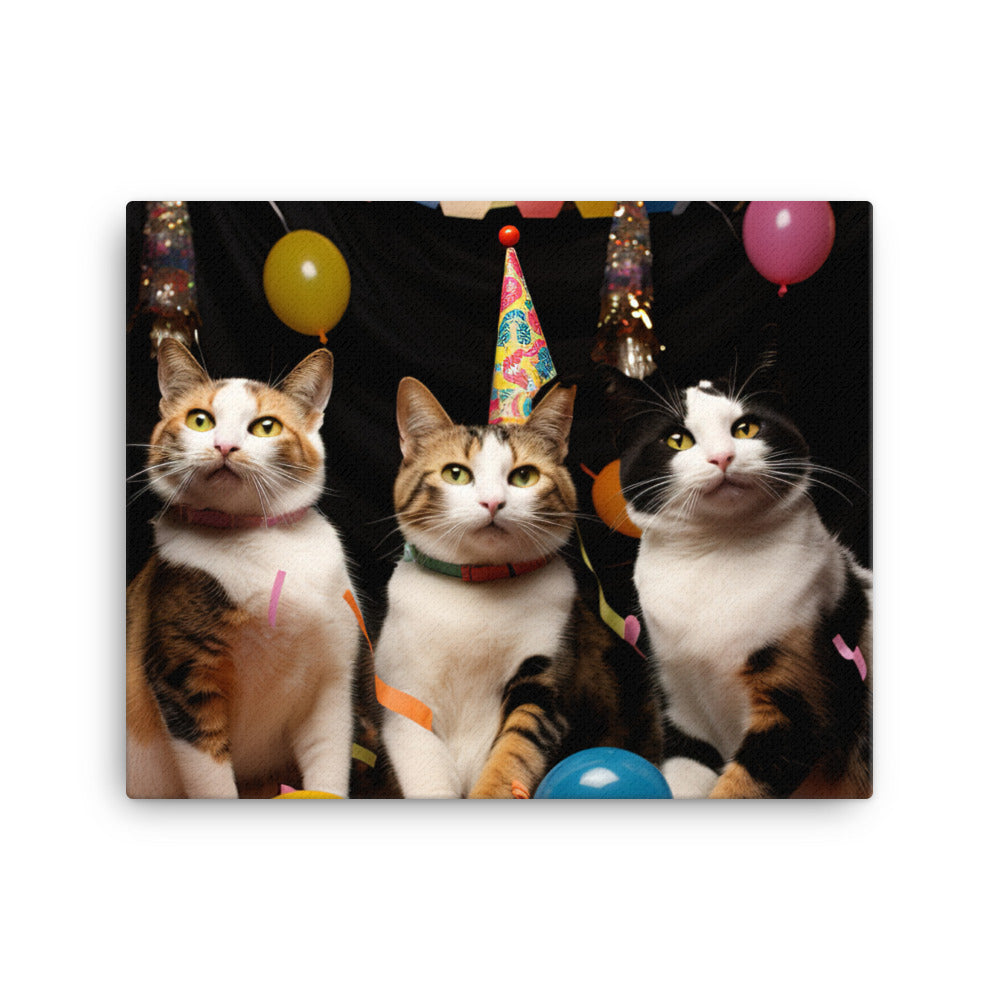 Japanese Bobtail Canvas - PosterfyAI.com