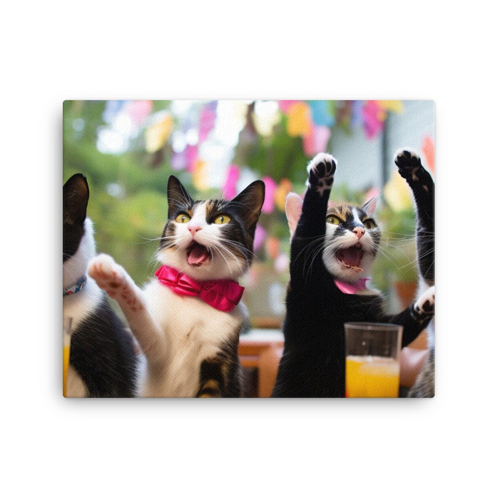 Japanese Bobtail Canvas - PosterfyAI.com