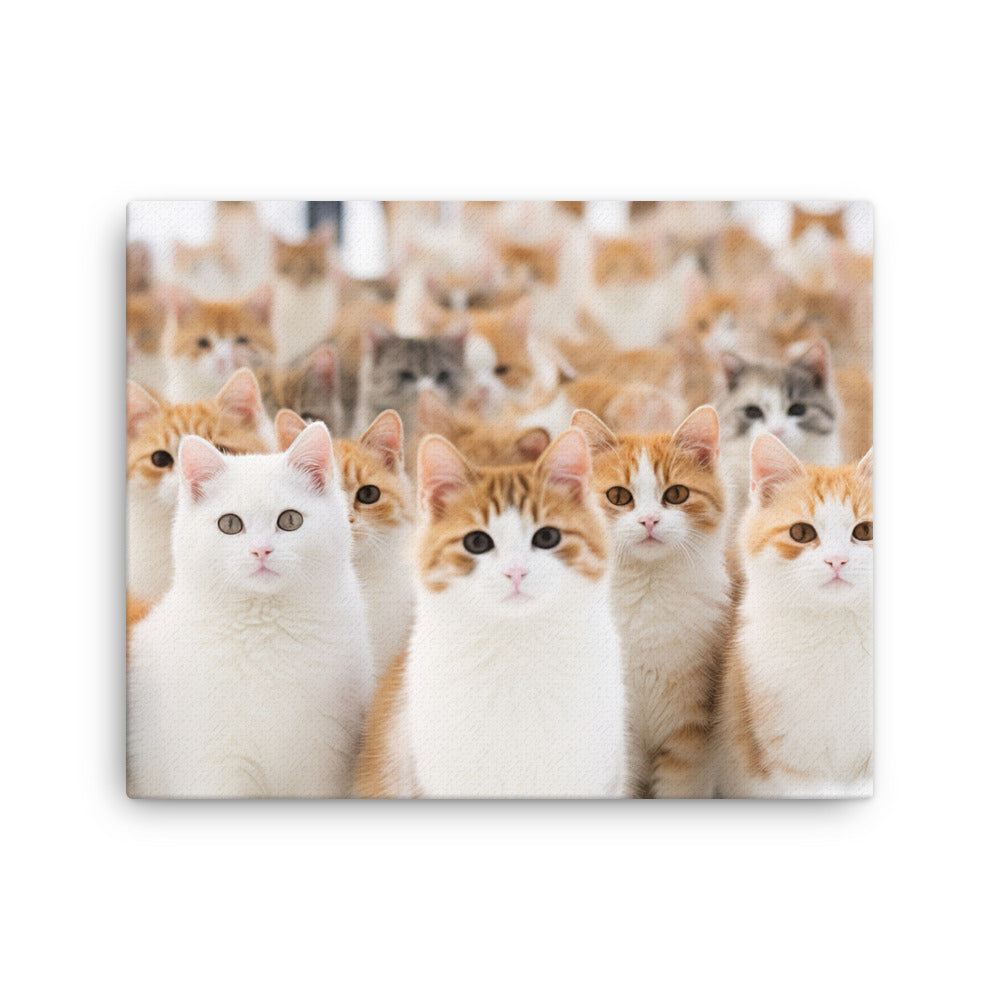 Japanese Bobtail Canvas - PosterfyAI.com