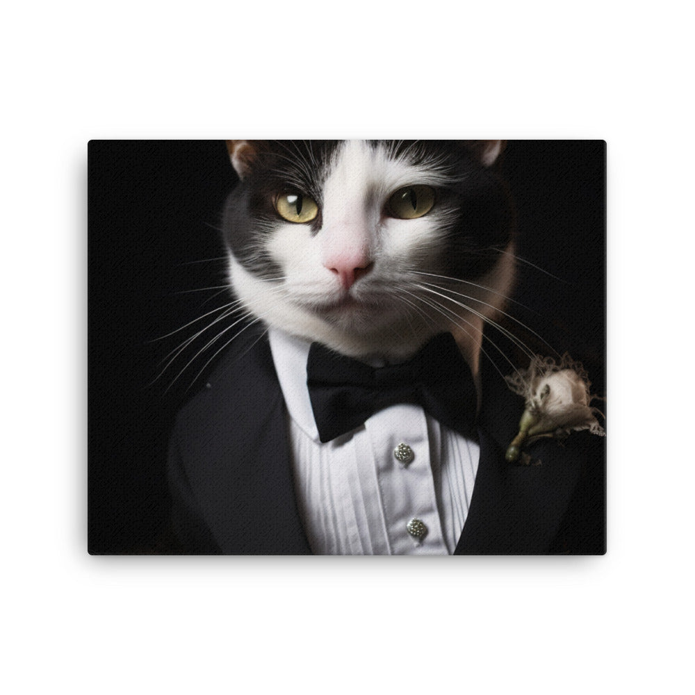 Japanese Bobtail Canvas - PosterfyAI.com