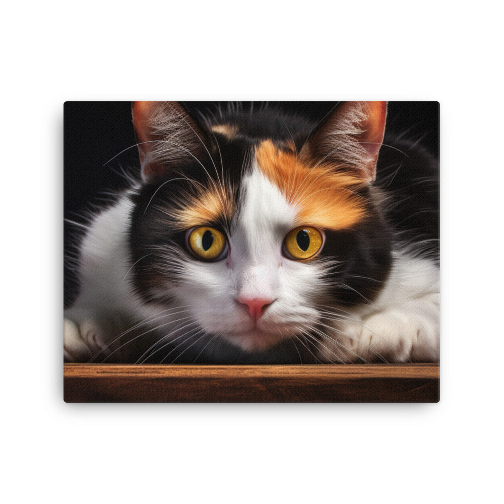Japanese Bobtail Canvas - PosterfyAI.com