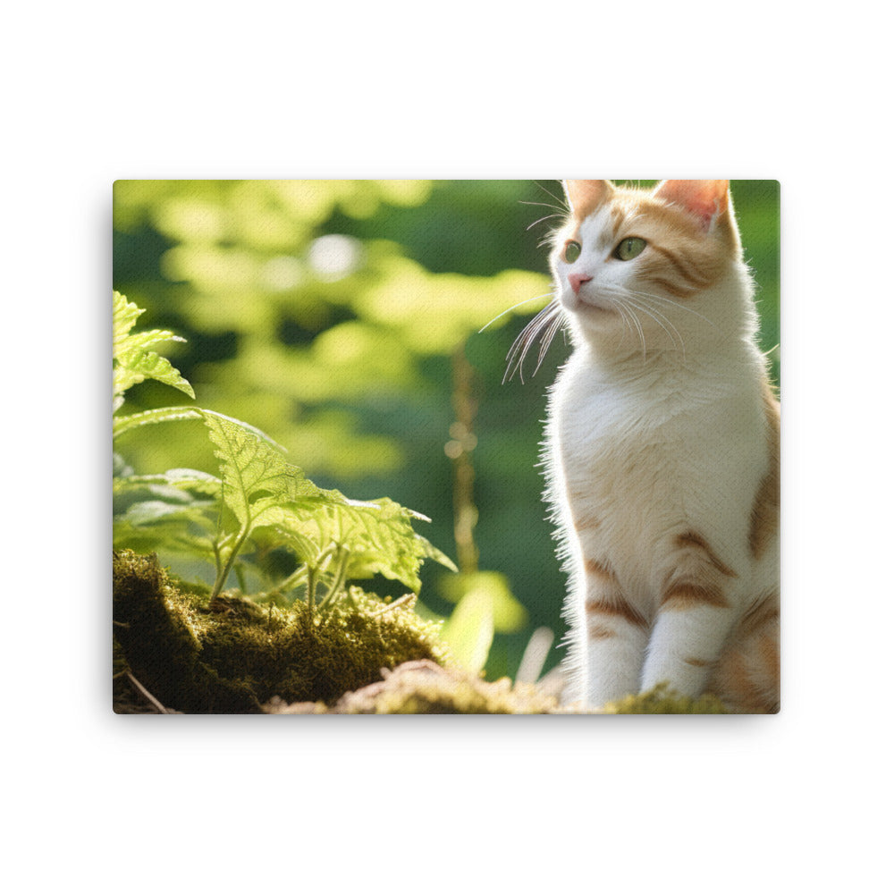 Japanese Bobtail Canvas - PosterfyAI.com