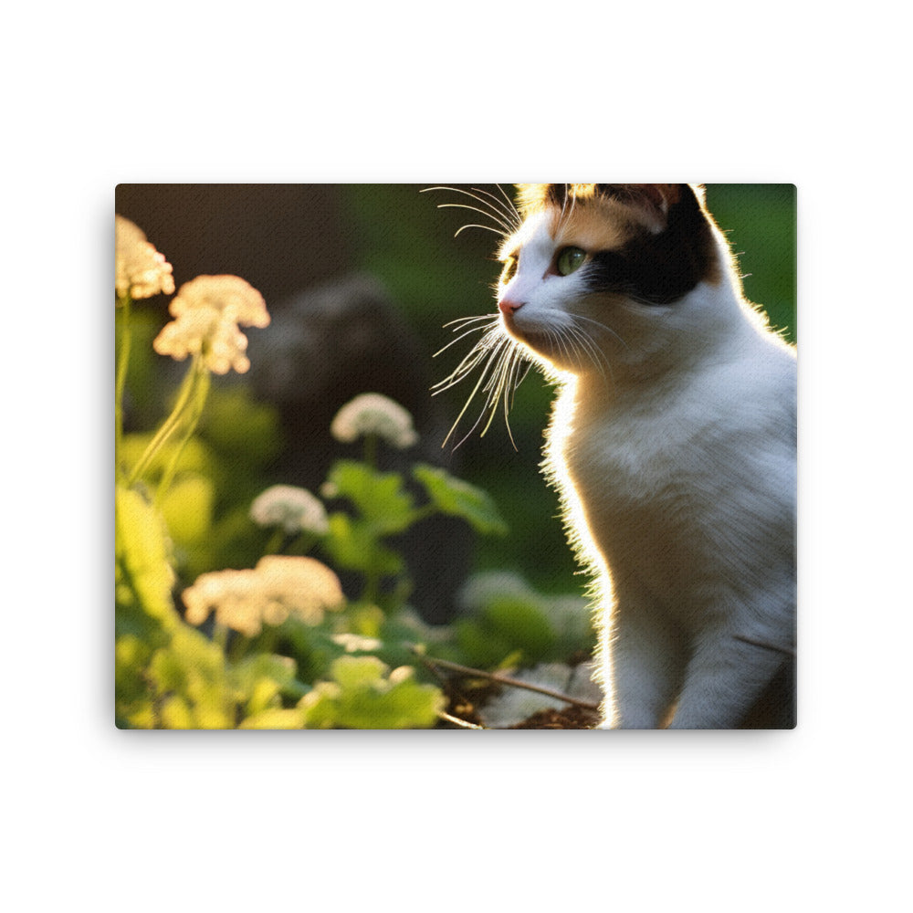 Japanese Bobtail Canvas - PosterfyAI.com