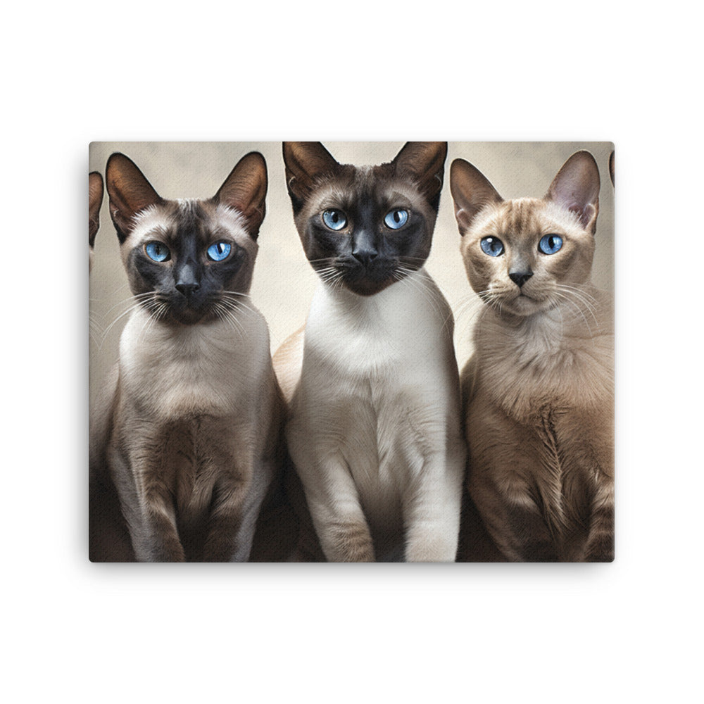 Tonkinese Canvas - PosterfyAI.com