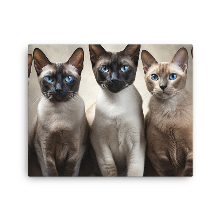 Tonkinese Canvas - PosterfyAI.com