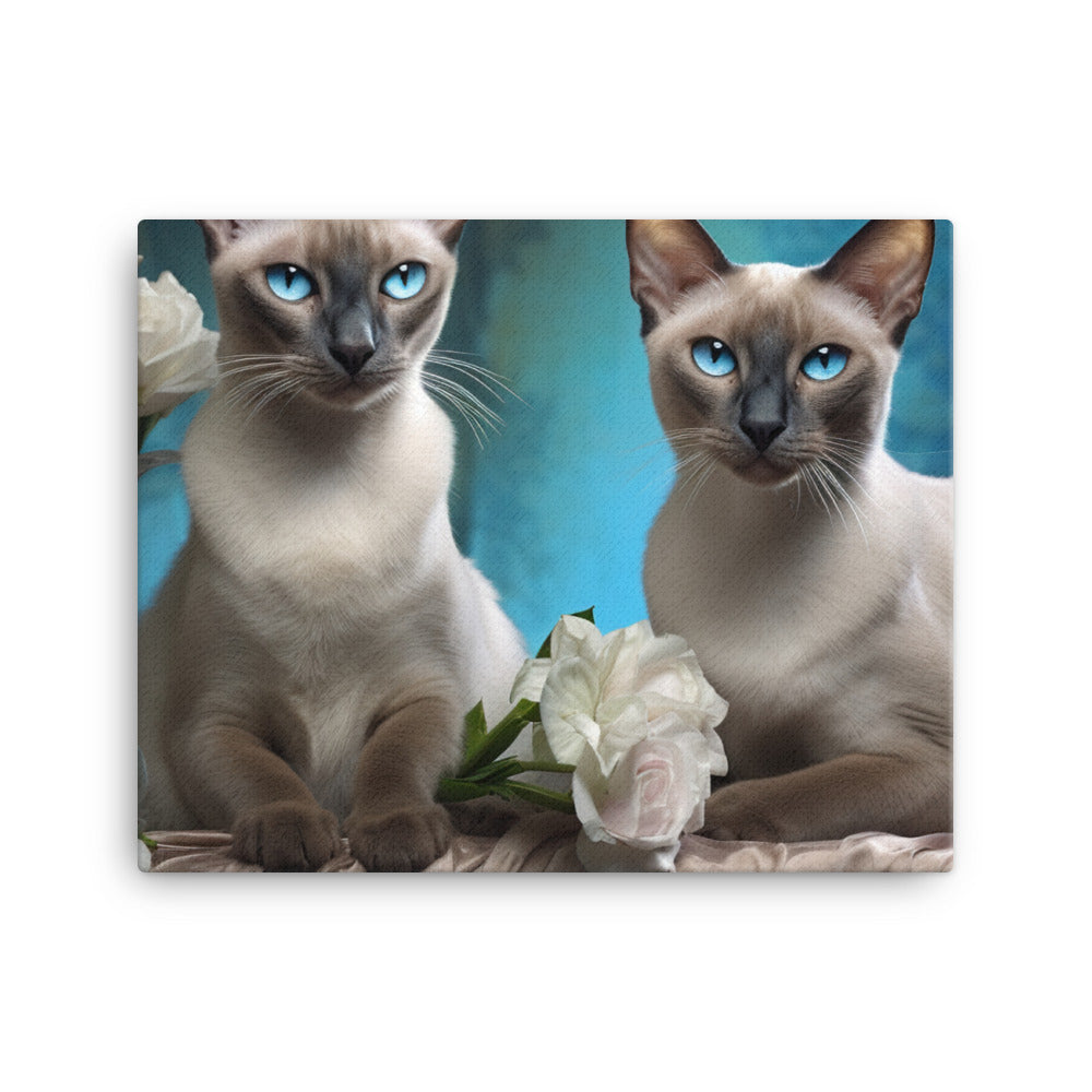 Tonkinese Canvas - PosterfyAI.com