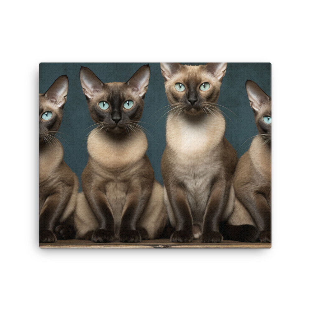 Tonkinese Canvas - PosterfyAI.com