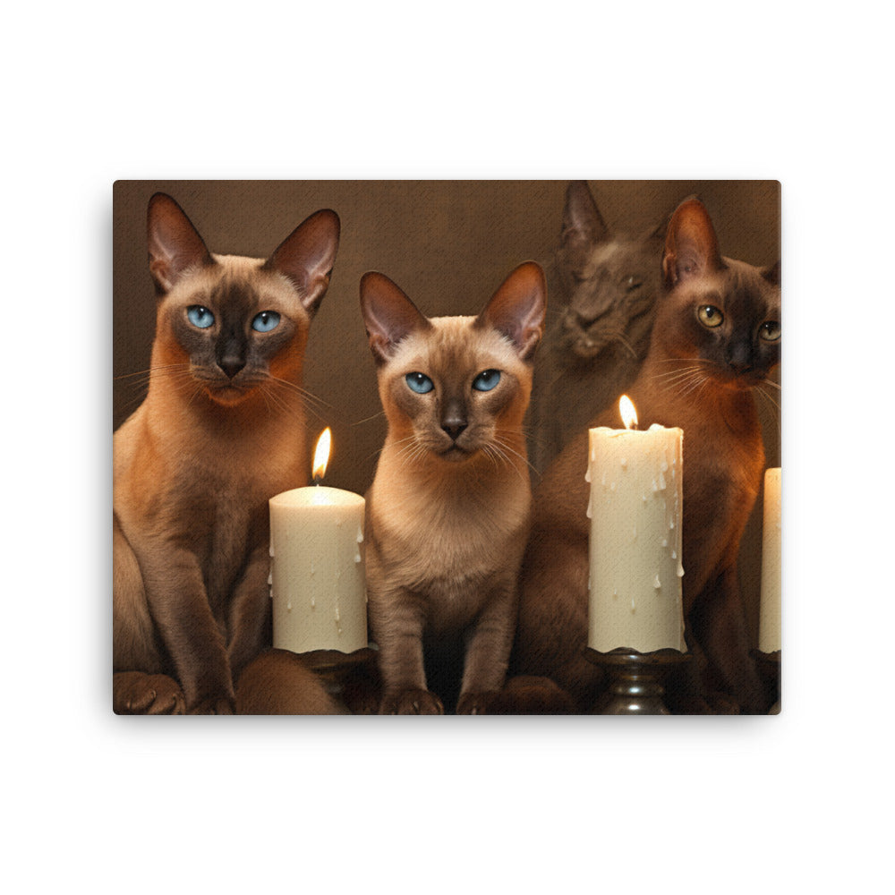 Tonkinese Canvas - PosterfyAI.com
