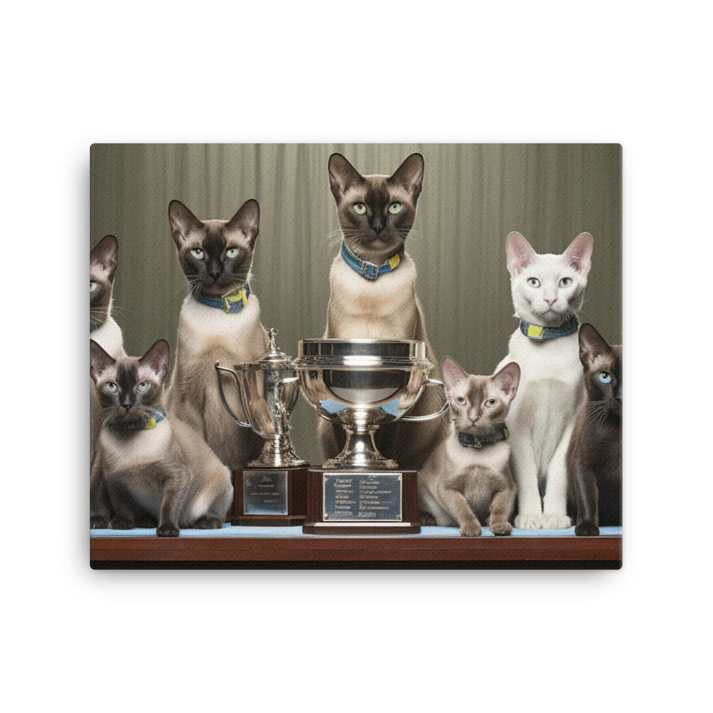 Tonkinese Canvas - PosterfyAI.com