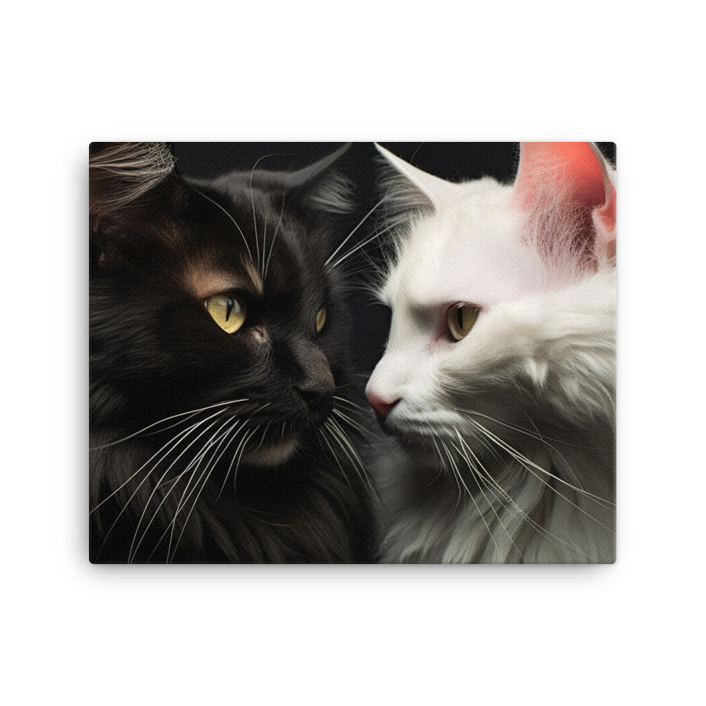Norwegian Forest Canvas - PosterfyAI.com