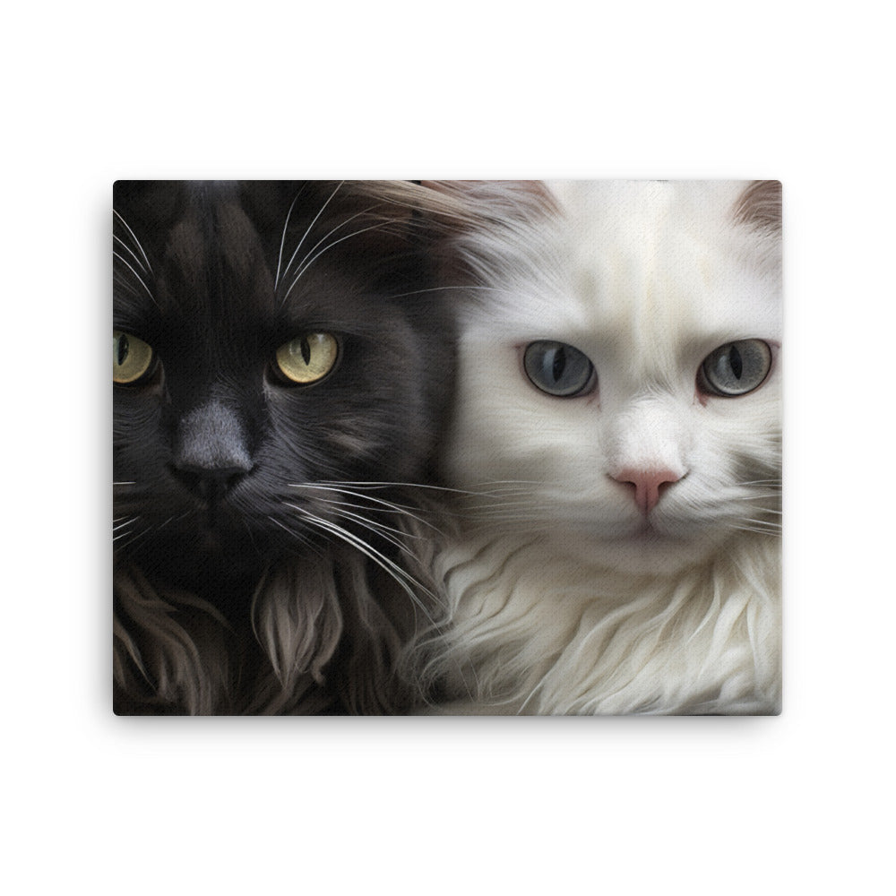 Norwegian Forest Canvas - PosterfyAI.com