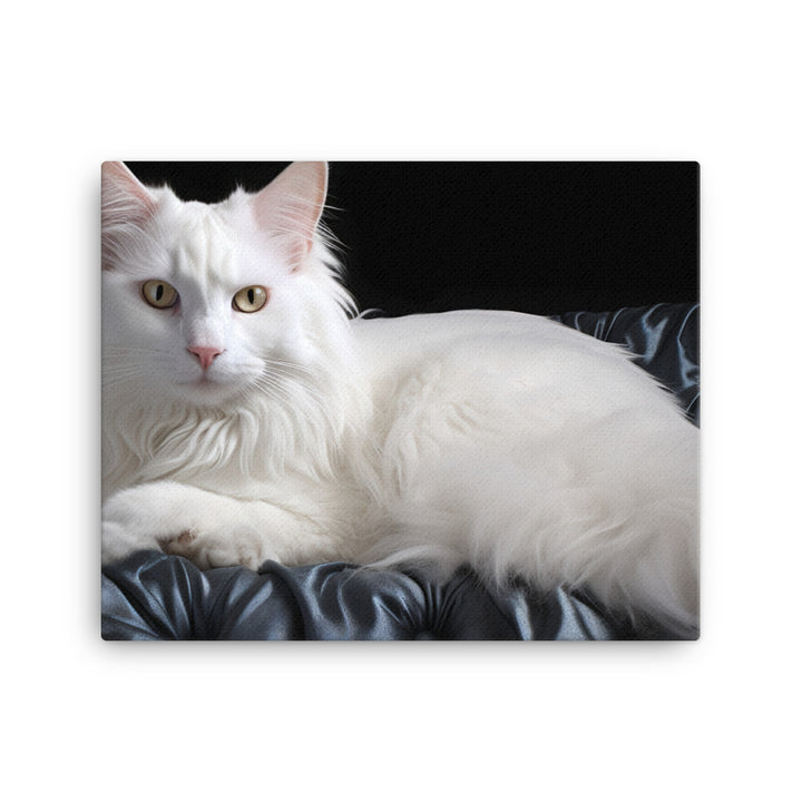 Turkish Angora Canvas - PosterfyAI.com