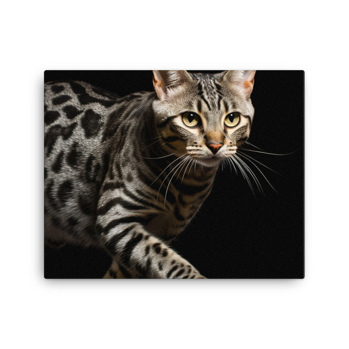 Egyptian Mau Canvas - PosterfyAI.com