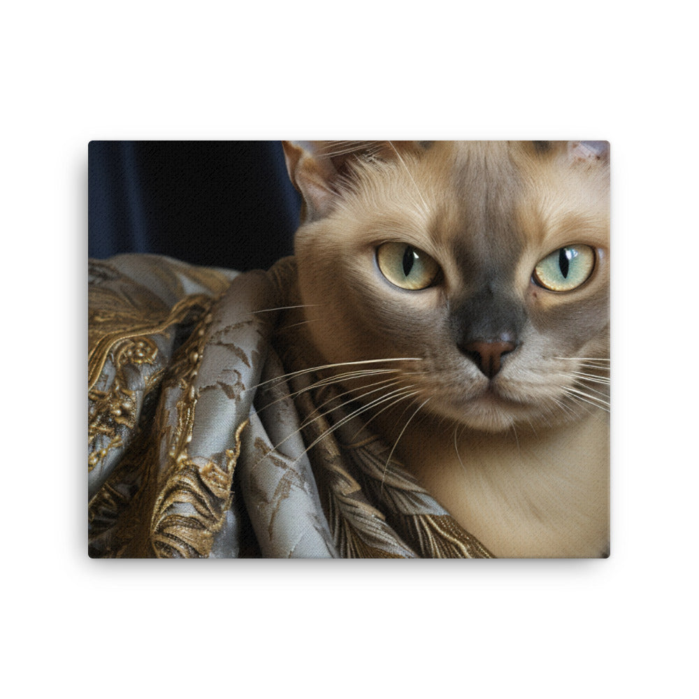 Burmese Canvas - PosterfyAI.com